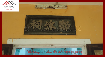 Hoành phi câu đối nhà thờ họ Trịnh chữ Trịnh- phái- từ